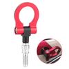 Car Auto Trailer Aluminum Alloy Front Tow Hook Decoration Towing Ring for E Series Red