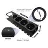 Spray Bottle Holder Rack Wall Mounted Storage Rack Spray Can Holder Rack Heavy Duty Organizer Tool Steel 5 Holes Bottle Holder