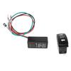 DC12 24V Turn Signal Rocker Switch with Flasher Green LED for ATV UTV RV Vehicle Off Road Pickup Tractor Boat Motorcycle