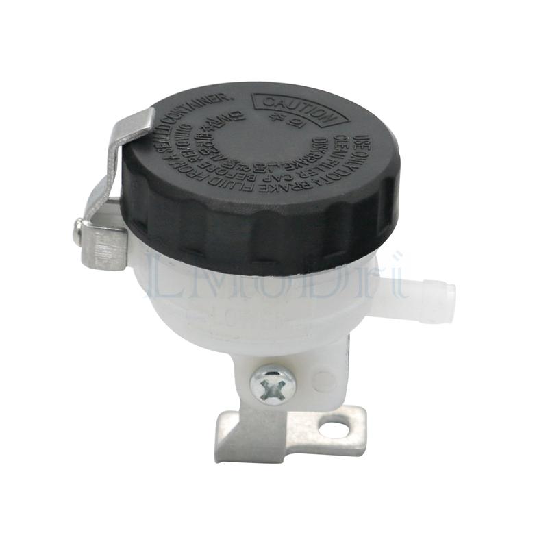 LMoDri Universal Refit Motorcycle Foot Rear Brake Master Cylinder Tank Oil Cup Fluid Bottle