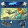 Link Mouse Pad Pc Gamer Anime Zelda Mousepad Cabinet Keyboard Carpet Antislip Computer Gaming offices HD Printing XXL Desk Mat