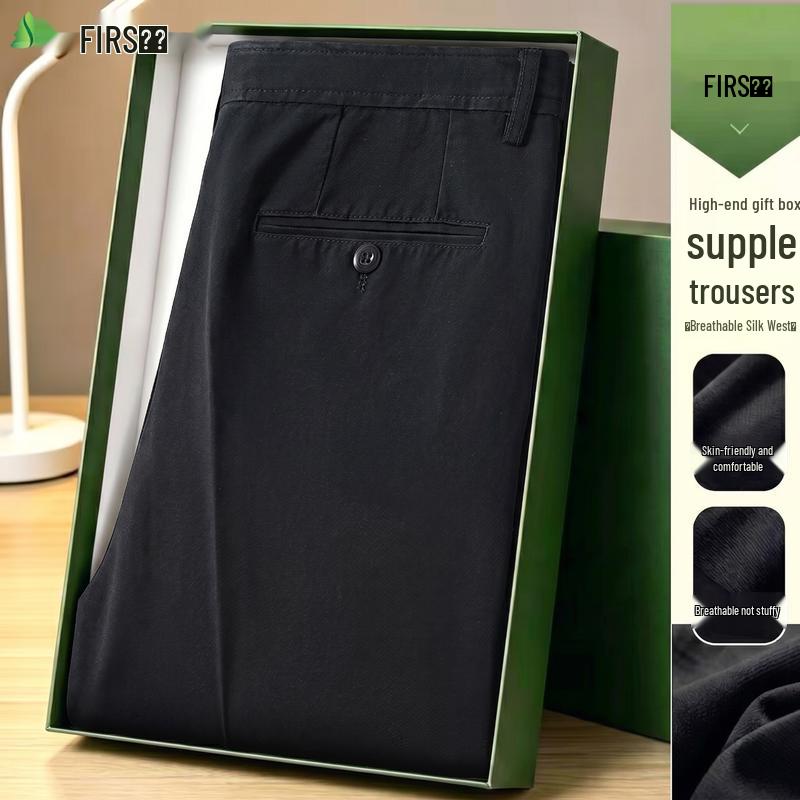 

FIRS 100% Cotton Straight Leg Casual Pants 31