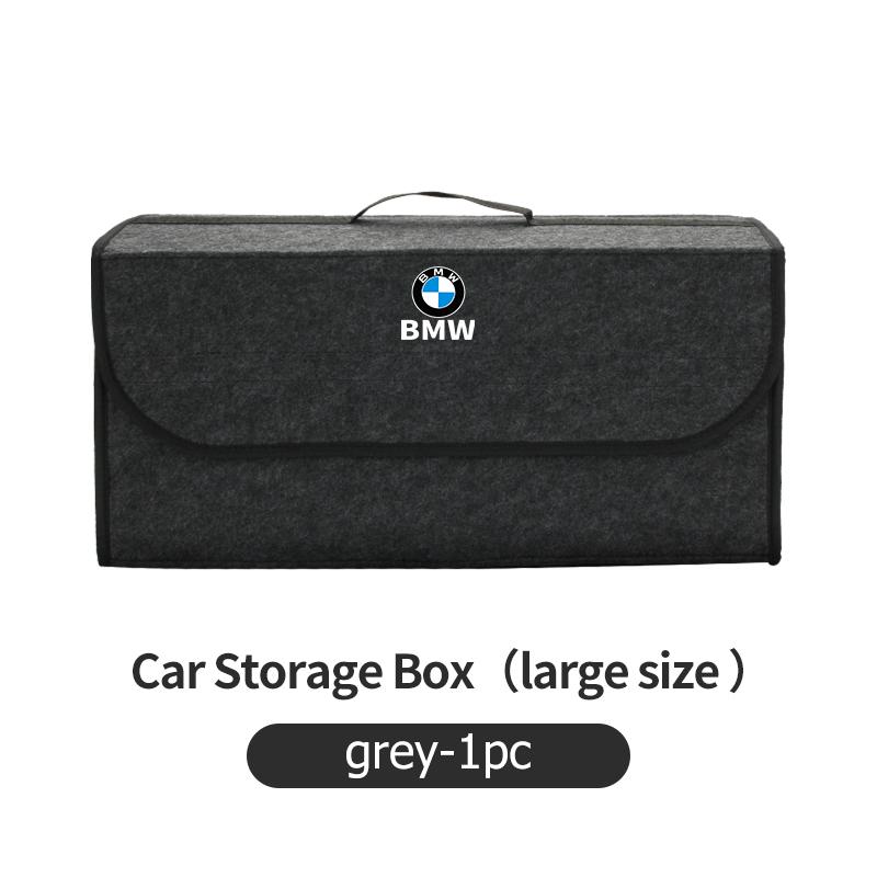 For BMW Car Large Capacity Felt Trunk Storage Box Interior Accessories X3 X5 M5 M3 E46 E90 E60 F10 E39 F30 E36 G30 E87 E70 Blcr33
