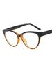 Trendy Vintage Triangle Eyeglasses Frames Ladies Cat Eye Prescription Optical Male Glasses Colorful Spectacle Frame Frame