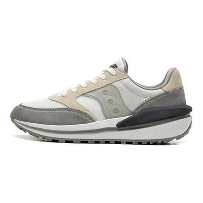 Jazz Renew Mesh Nylon Sportivo Confortevole Resistente all'Usura Traspirante Scarpe Casual Lifestyle Basse Unisex sneaker Bianco Grigio S79040-2