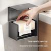 Ecoco Space Aluminum Wall-Mounted Toilet Paper Holder with Shelf