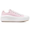 Converse Chuck Taylor All Star Move Comfortable and Versatile Low-top Canvas Shoes Women's Pink and White