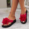 Women's Floral Toe Post Flip-Flop Slippers