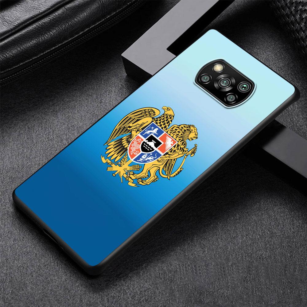

Чехол с национальным гербом России и флагом России для Xiaomi Poco X3 NFC X5 F4 F3 M4 Pro X4 GT M5s M5 Pocophone F1 M3, черный чехол для телефона из ТПУ Xiaomi Poco X4Pro 5G
