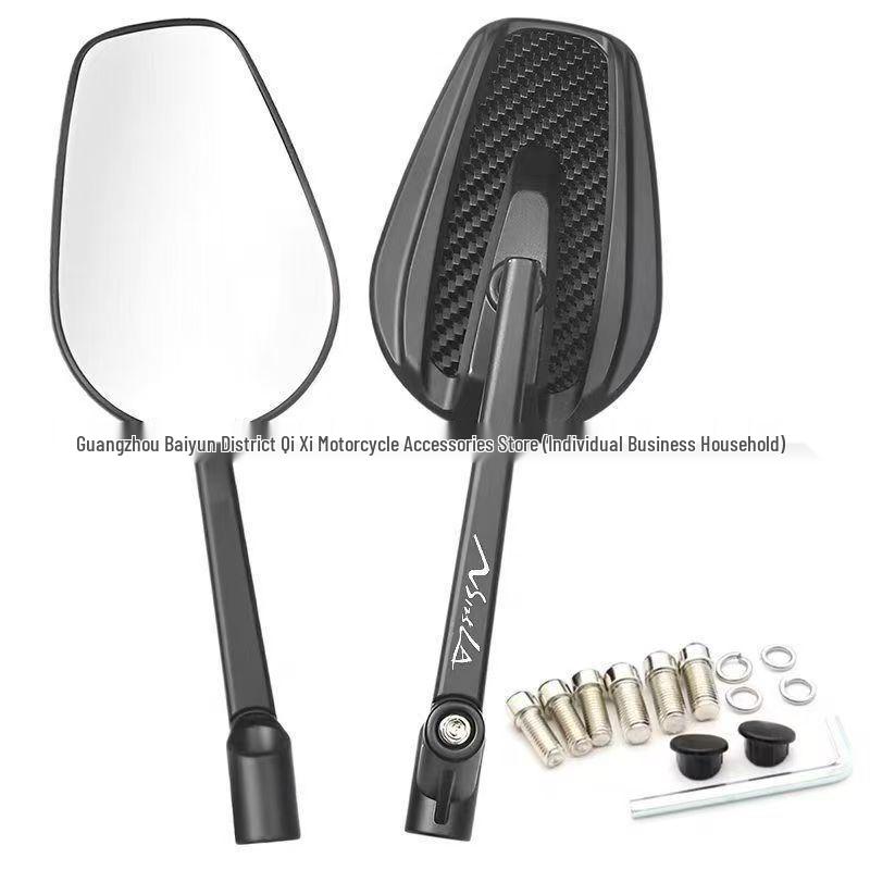 Carbon Fiber Texture Rearview Mirror for Ninebot Electric Scooter
