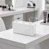 Kosmetik-Organizer mit 3 Fächern Acryl-Stil Make-up Arbeitsplatten-Aufbewahrungsbox für Wimpern