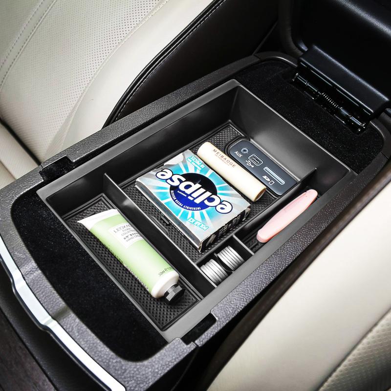 For Dodge Charger/Chrysler 300C 2011-2023 Armrest Storage Box Car Accessories Center Console Organizer Tray ABS Car Storage Box