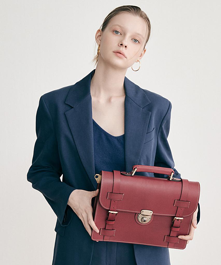 Brogue And Morrow Alx Bag (M/Wine)