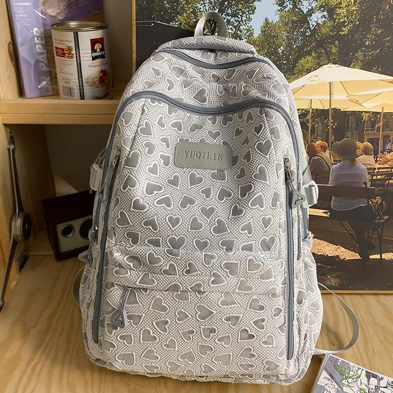 Girls Primary School Students Love Junior High School Students Backpacks Children High School Students Backpacks