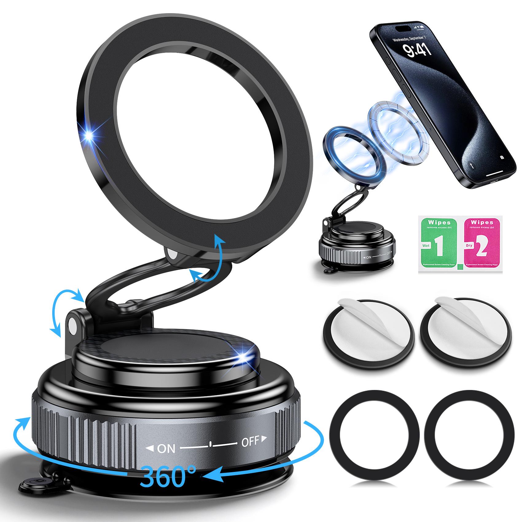 

Magnetic Phone Holder for Car, Desktop, and Wall Mount синий