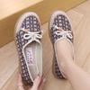 Weiche Sohle Anti-Rutsch Stoffschuhe für Mittelalte und Ältere Lässige Canvas-Schuhe für Damen