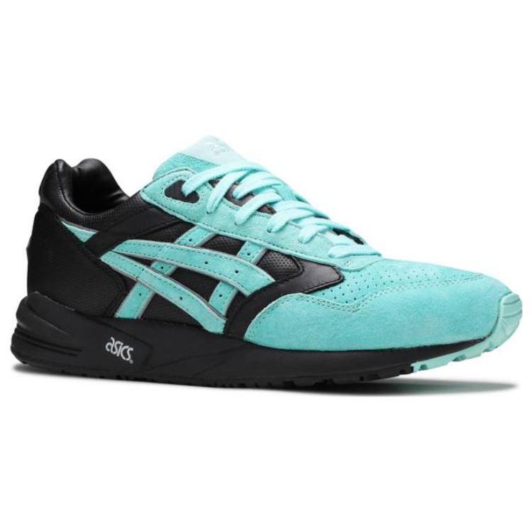 ASICS Gel Saga Diamond Supply Co X Ronnie Fieg Aqua Blue Black H50EK-9048