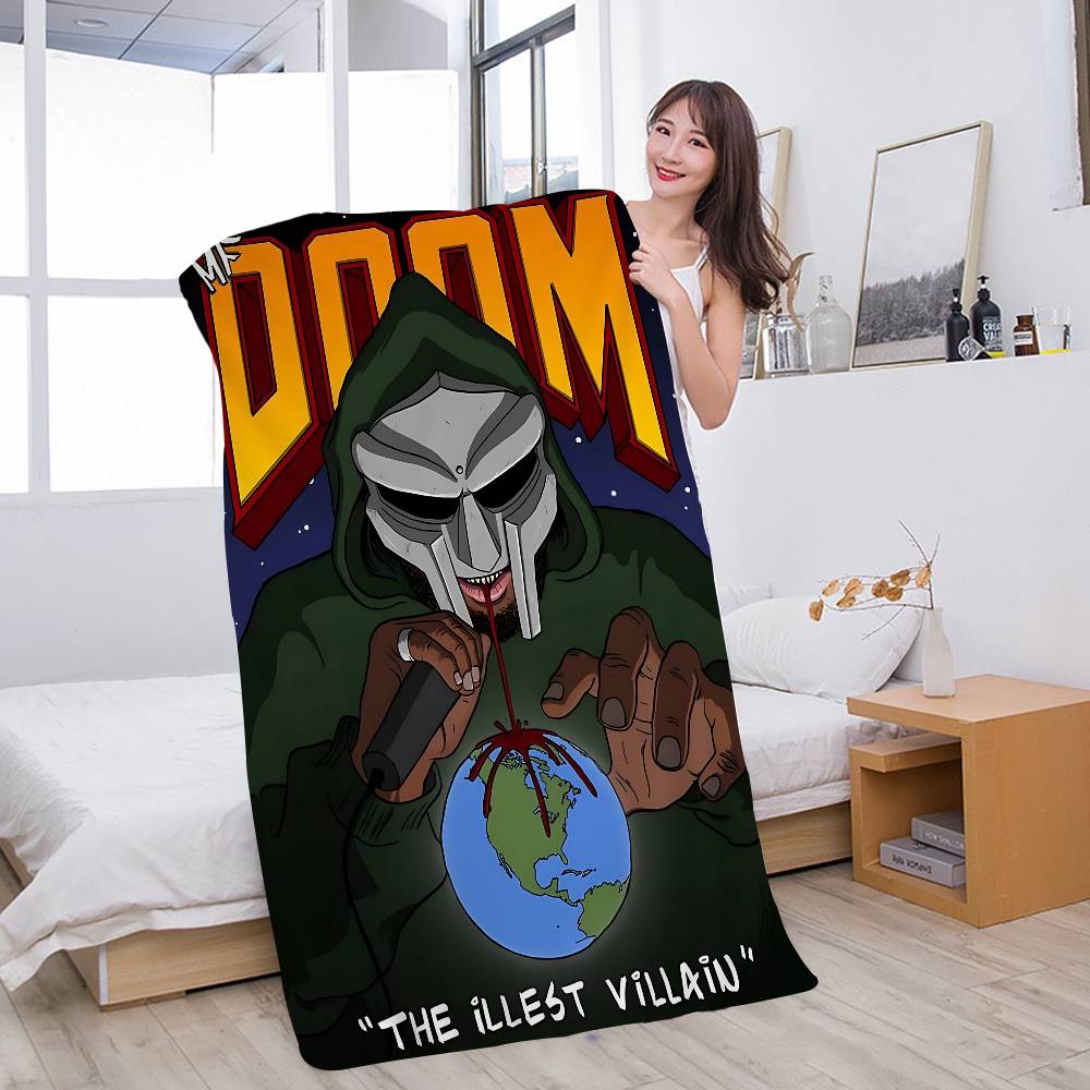 

MF D-Doom Madlib Bath Towel Microfiber Soft Water Absorbing Breathable For Girl Kids Decorative Cartoon Beach Towel W40*H60(CM)