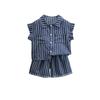 Trendy Summer Boys Sleeveless Outfit 2024 Stylish Two Piece Set For Ages 3 To 4