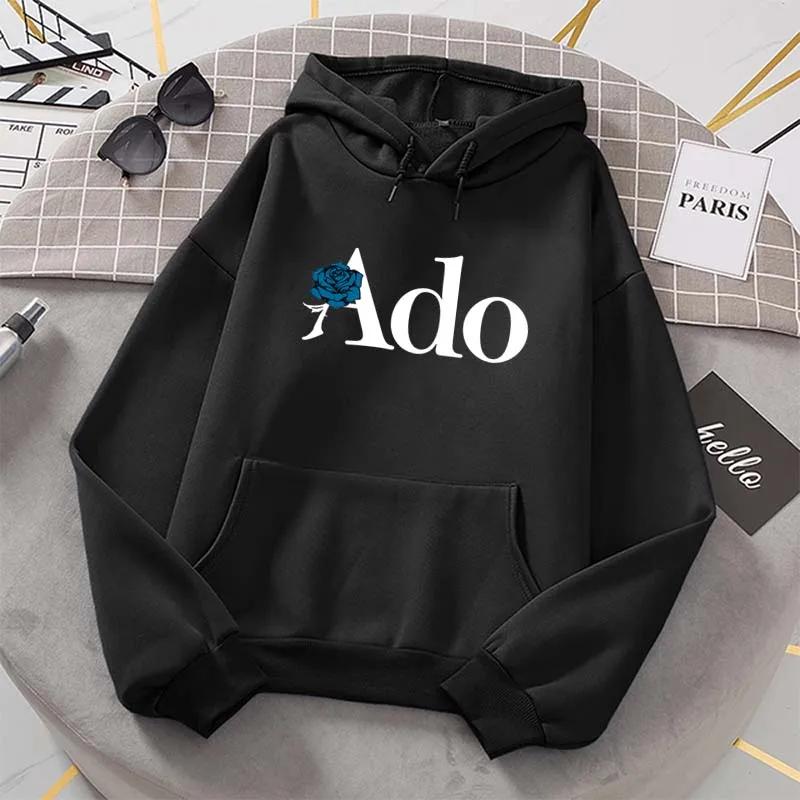 

Ado Graphic Printed Hoodies Sweatshirts Autumn Winter Women Men Casual Fashion O-Neck Long Sleeve Tops Clothing Fleece Pullover 3XL