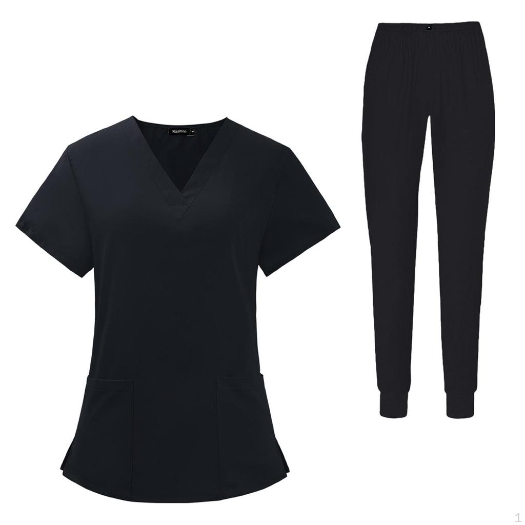 Wygodne damskie zestawy szorujące do mundurów roboczych pielęgniarek