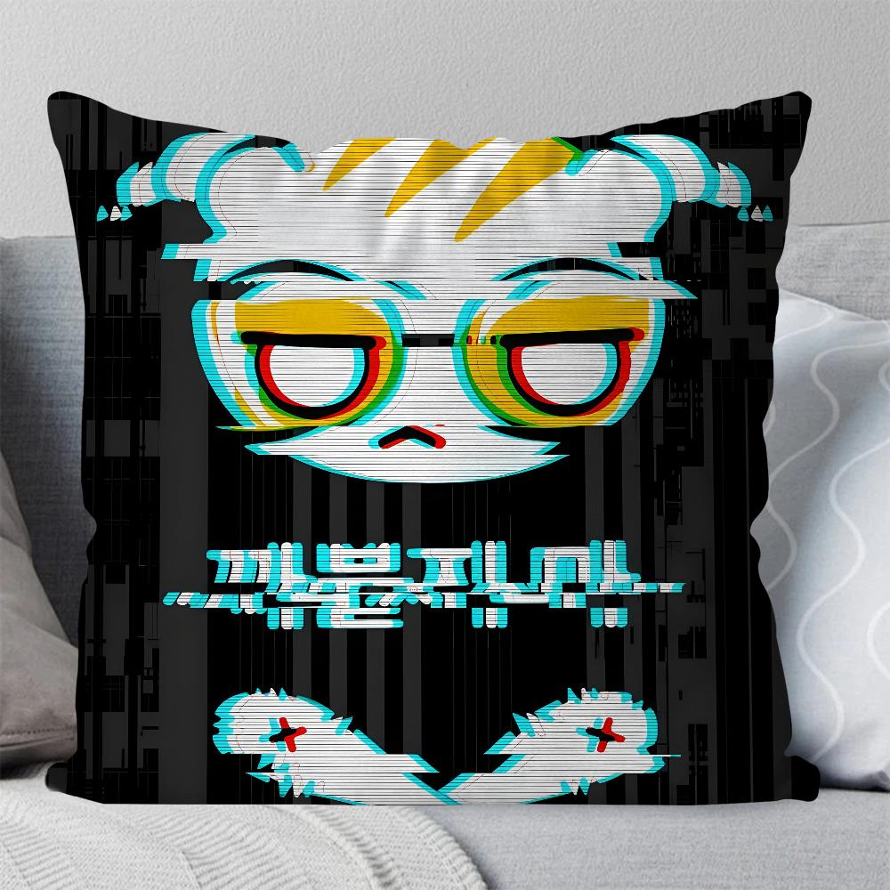 Game D-Dokkaebi Pillow Case Square Pillow Bedroom Sofa Leisure Comfort Cushion Car Living Room Home Decoration 40X40