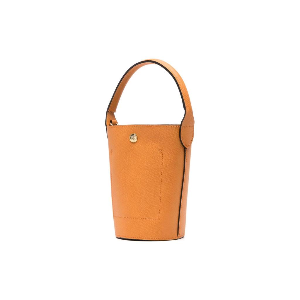 Longchamp Épure Embossed Logo Detachable Shoulder Strap Bucket Bag Women Handbags Light-Yellow 10213HYZ222