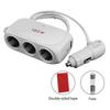Cigarette Lighter Splitter Charger 12V 120W Car Cigarette Lighter Socket 3 Socket Cigarette Lighter Power Socket for iPhone iPad
