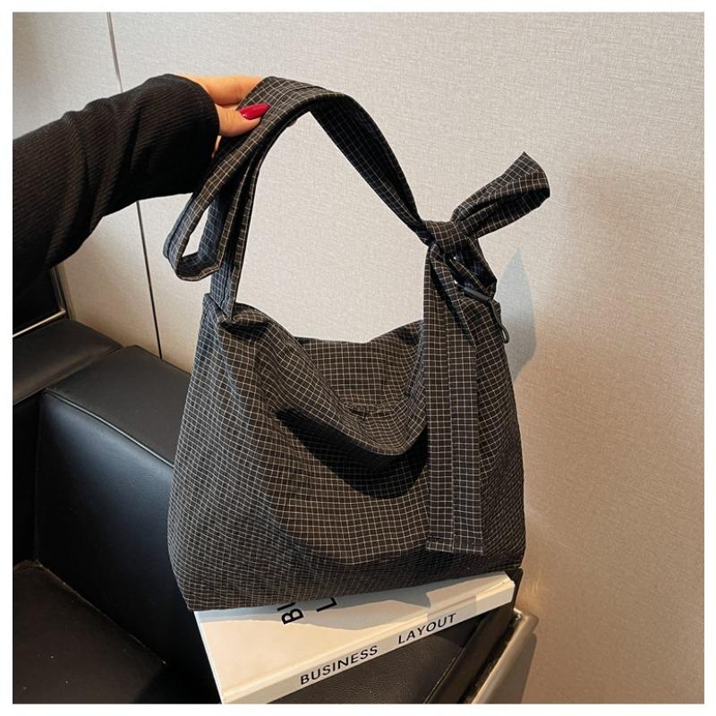 

Casual bag women s large-capacity new popular single shoulder large-capacity class commuter tote bag чёрный