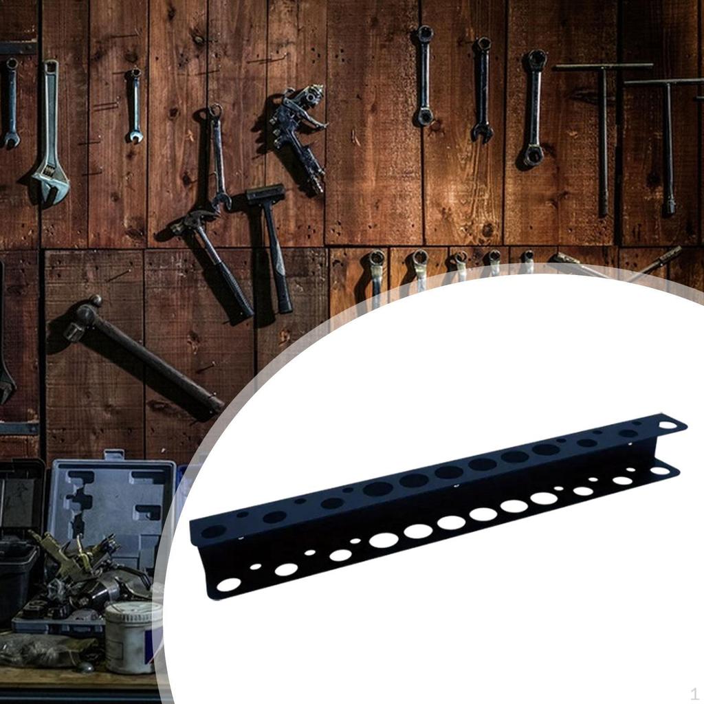 Screwdriver Organizer Hand Tool Stand Heavy Duty Accessory Wear Resistant Metal Storage Rack