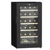 24 Bottle Wine Fridge, 65 Litre Capacity, 43cm Freestanding Wine Cooler Fridge with Glass Door, LED Light, Digital Touch Screen, Temperature Control