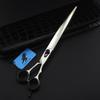 VG10 10-inch Pet Scissors, Bright Hand Type, Curved Scissors, Pet Beauty Scissors, Professional Grade for Foreign Trade Goods, Free Leather Bag.