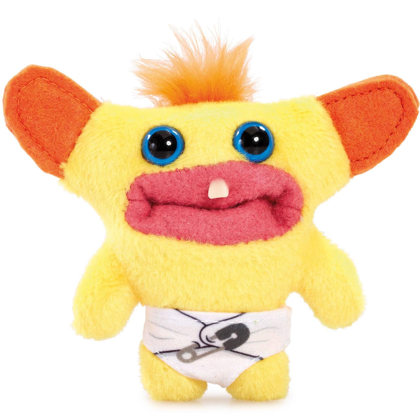 

Fuggler Малыш Fugg S1 Желтый Ухмылка Ухмылка Плюшевая Игрушка Аутентичная - Талисман,