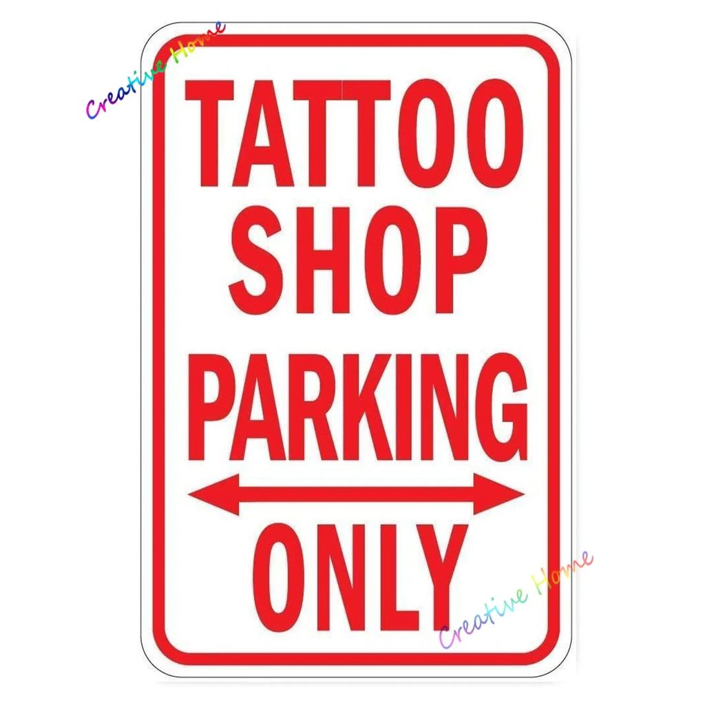 Vintage Poster Tattoo Studio Name Of Company Tin Sign Metal Plaque Shop Bar Pub Coffee Shop Wall Decoration Vintage Metal Plate