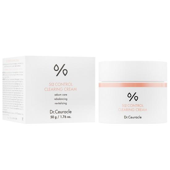 Dr.Ceuracle 5a CONTROL CLEARING CREAM 50g/ Nourishing, Hydrating, Moisturizing, Korean Cosmetics, Kbeauty