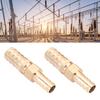 Brass Fitting Hose Barb Tail Reducer Reducing Plug Connector(10mm 12mm 2pcs )