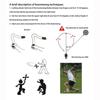 Kids Starter Soft Flying Three-Leaf Boomerang Returning Toy Outdoor Flying Boomerang Sports Game Toy