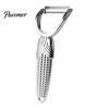 Portable Corn Peeler Manual Peeler, Zinc Alloy Kernel Stripper with Serrated Blade, on Thresher The Cob Tool for Fresh Corn, Kitchen Gadget BBQ Salad