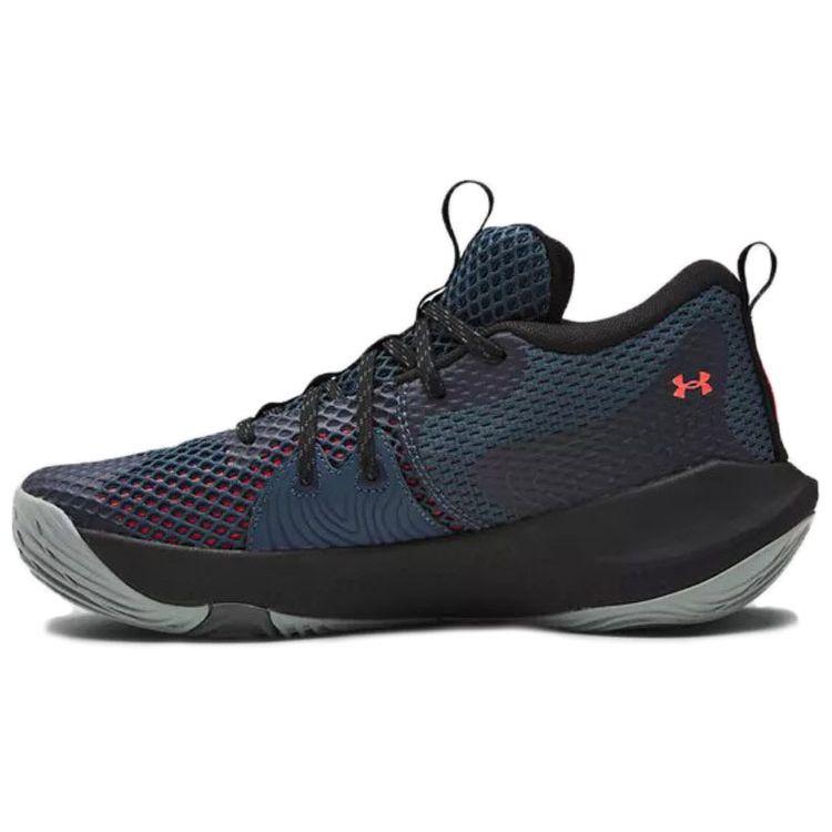 

Кроссовки унисекс Under Armour Embiid One Omen Blue Mechanic-Blue Black 3023086-401