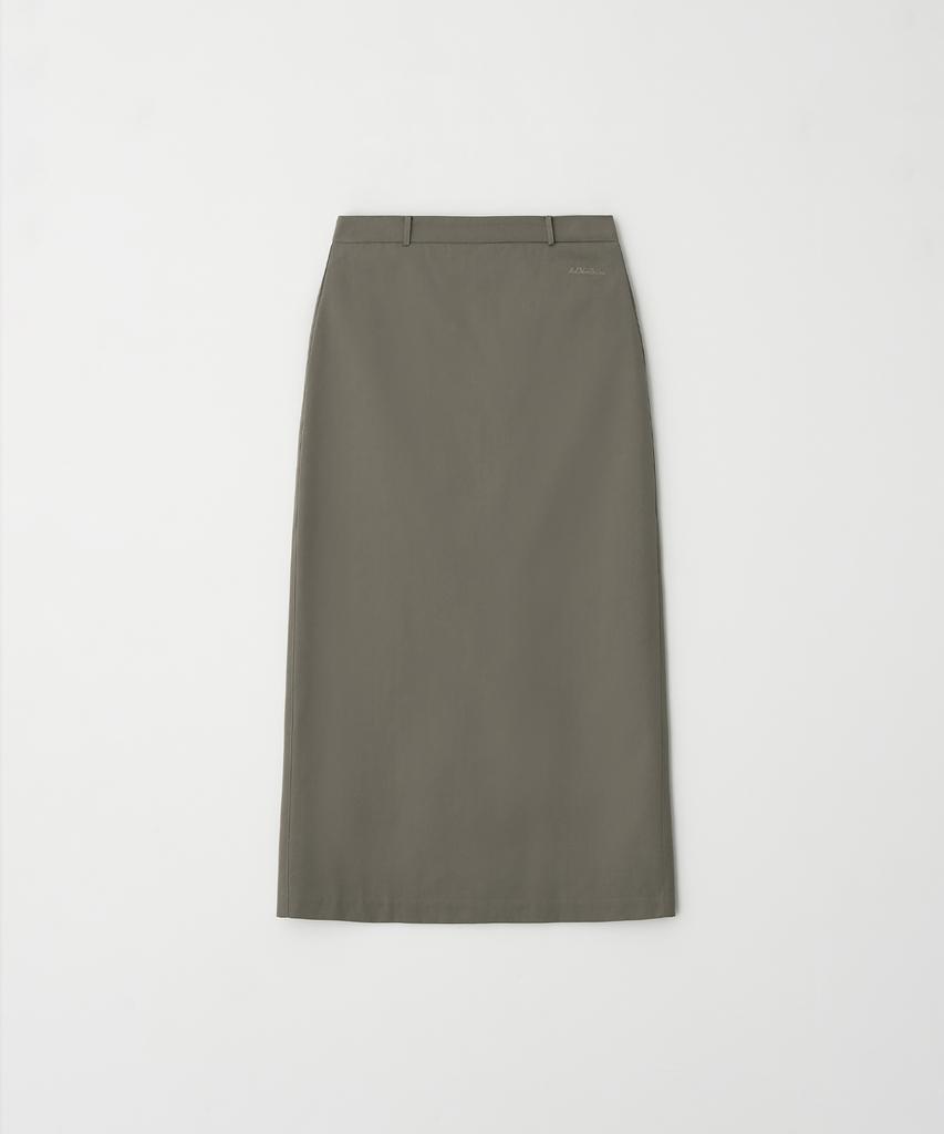 BUT'TON Standard Fit Long Skirt (Brown)