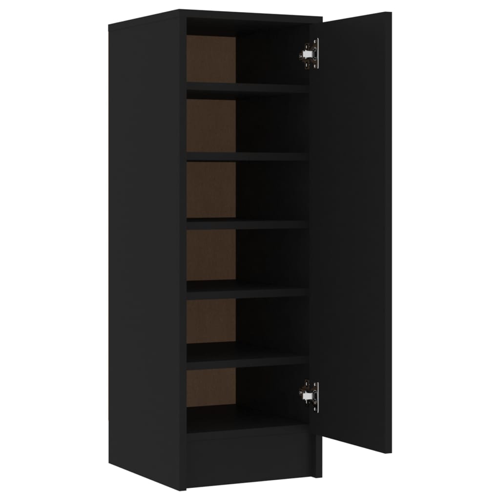 Schuhschrank Mit Tür Im Eingangsbereich, 6-stöckiger Stauschrank, Eckschrank Im Wohnzimmer, 31,5 X 35 X 92 Cm