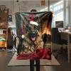 1 Pezzo Coperta in Flanella con Stampa Cartone Animato, Alta Qualità Confortevole per Tutte le Stagioni, Decorazione per la Casa, Calore e Comfort, Perfetta per Regalo di Natale Compleanno