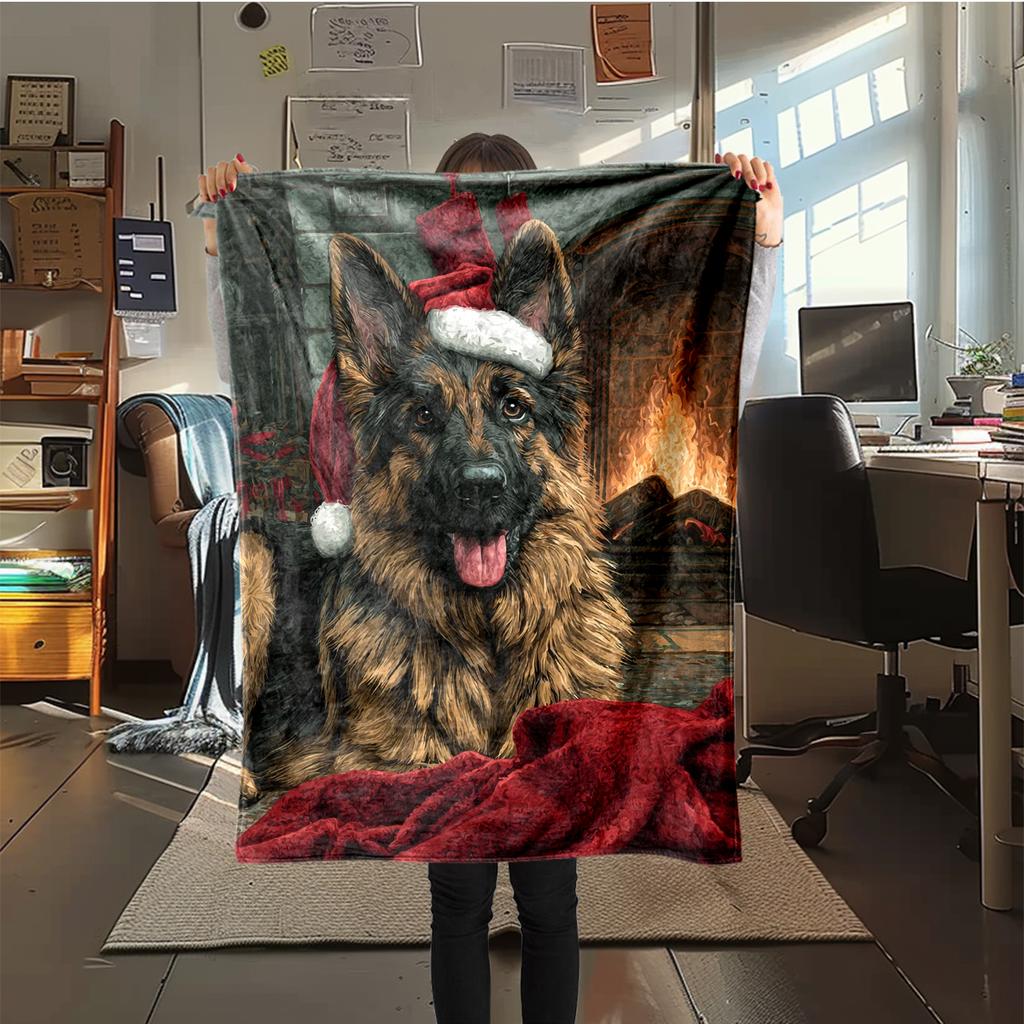 1 Pezzo Coperta in Flanella con Stampa Cartone Animato, Alta Qualità Confortevole per Tutte le Stagioni, Decorazione per la Casa, Calore e Comfort, Perfetta per Regalo di Natale Compleanno