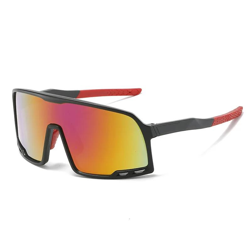 Fashion Protective Glasses Outdoor Cycling Sunglasses Men Women Oversized Sports Goggle Beach Sun Glasses Colorful Eyewear UV400