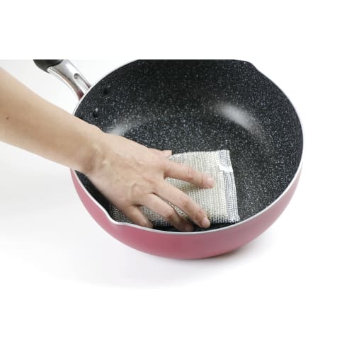 MISM Aluminium Netzschwamm, 3er-Pack mit 5 Stück, Küchenschwämme von MISM Japan