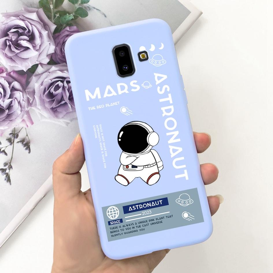 For Samsung Galaxy J4 J6 Plus 2018 Case Popular Flower Soft Silicone Phone Back Cover For Samsung J6Plus J4Plus J610F J415F Capa