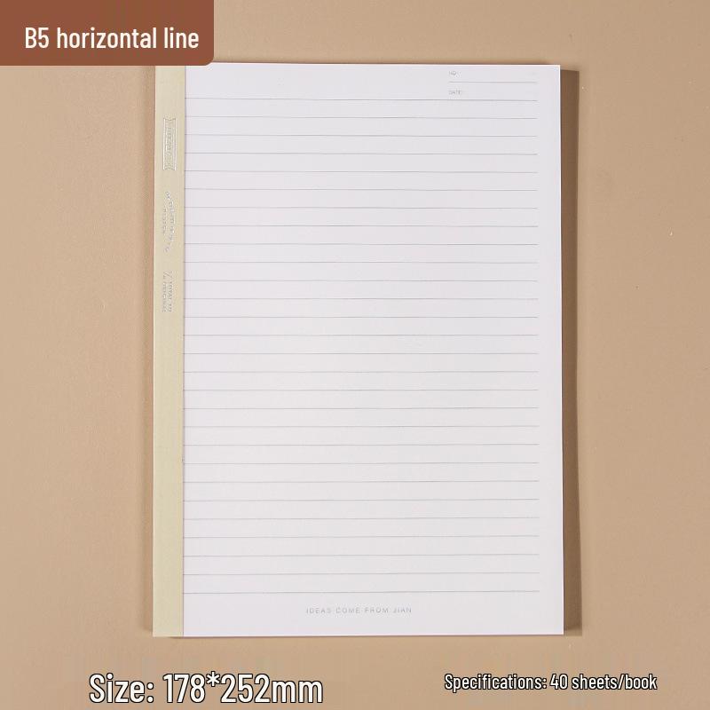 PP B5 Waterproof Softcover Wireless Bound Meeting Notebook