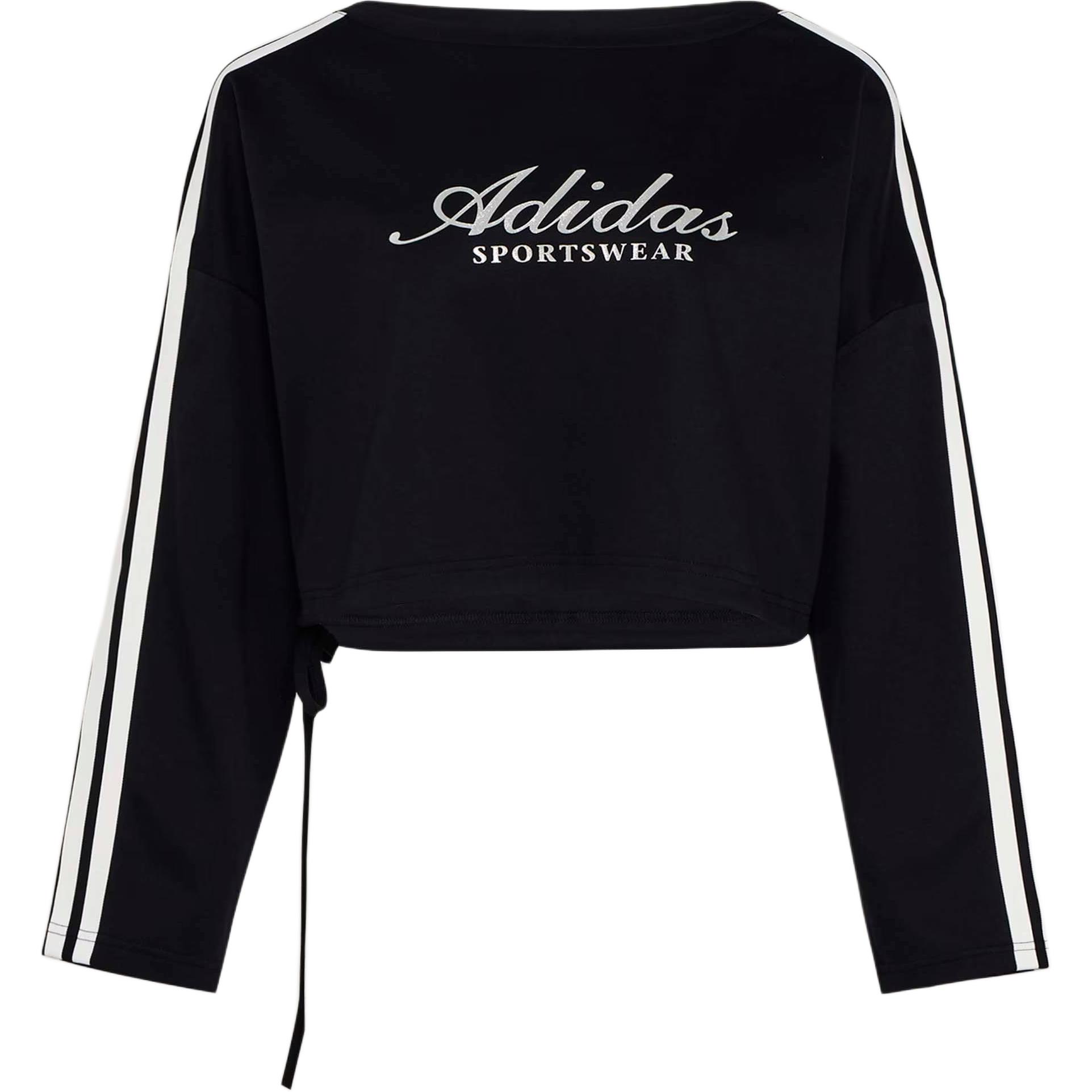 Adidas Dance Drop Shoulder Sleeve T Shirt Women s KX8923 S