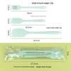 3-piece Spot Integrated Silicone Spatula Oil Brush 3-piece Set Baking Cream Spatula Single Cake Scraper Baking Tool