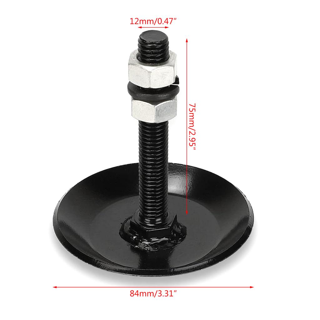 Rustproof DualPoint Contact Snow Plow Blades Skid Shoes Kit 2pcs Steel Set Fit for SportsmanRanger Razor ATV UTV 2873423